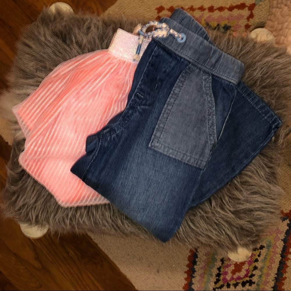 2T Jeans & Skirt duo